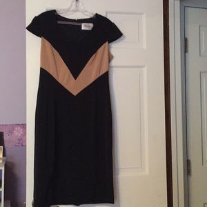 Ruby Belle Black & Tan Dress